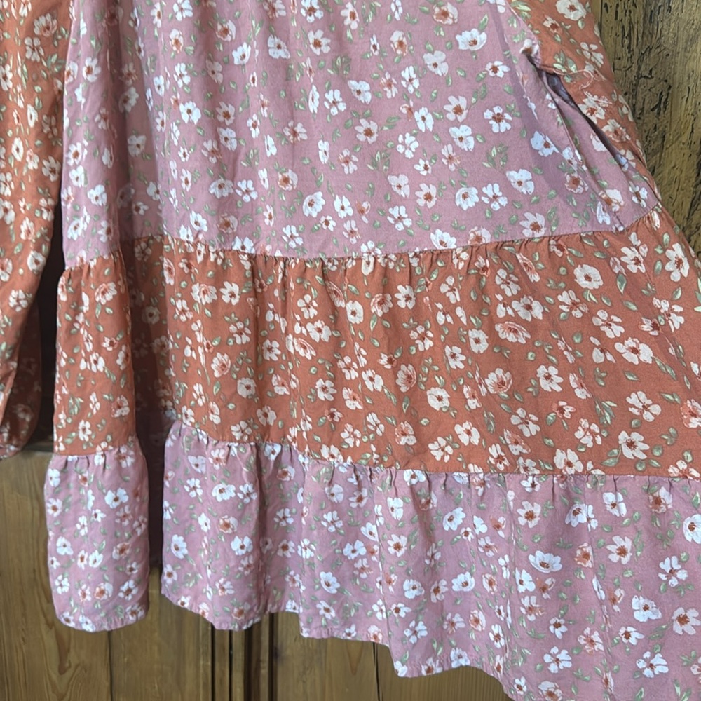 Cato Pink Floral Blouse - Picture 4 of 5
